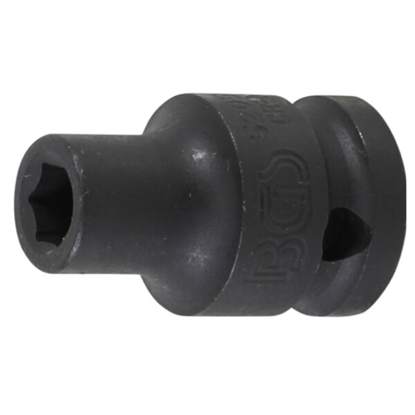 BGS 5205-8 Kraft-Steckschlüssel-Einsatz Sechskant | Antrieb Innenvierkant 12,5 mm (1/2") | SW 8 mm
