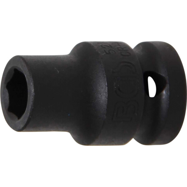 BGS 5210 Kraft-Steckschlüssel-Einsatz Sechskant | Antrieb Innenvierkant 12,5 mm (1/2") | SW 10 mm