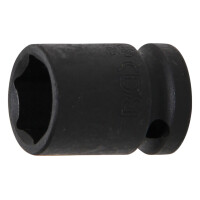 BGS 5219 Kraft-Steckschlüssel-Einsatz Sechskant | Antrieb Innenvierkant 12,5 mm (1/2") | SW 19 mm