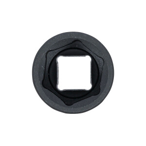BGS 5222 Kraft-Steckschlüssel-Einsatz Sechskant | Antrieb Innenvierkant 12,5 mm (1/2") | SW 22 mm