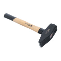 BGS 52320 Schlosserhammer | Hickory-Stiel | DIN 1041 | 2000 g