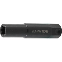 BGS 5246-E18 Steckschlüssel-Einsatz E-Profil, extra lang | Antrieb Außensechskant 22 mm | SW E18