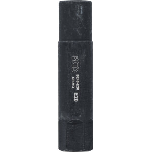 BGS 5246-E20 Steckschlüssel-Einsatz E-Profil, extra lang | Antrieb Außensechskant 22 mm | SW E20