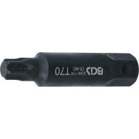 BGS 5246-T70 Bit | Länge 100 mm | Antrieb Außensechskant 22 mm | T-Profil (für Torx) T70