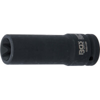 BGS 5250-E28 Kraft-Steckschlüssel-Einsatz E-Profil, tief | Antrieb Innenvierkant 20 mm (3/4") | SW E28