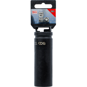 BGS 5250-E30 Kraft-Steckschlüssel-Einsatz E-Profil, tief | Antrieb Innenvierkant 20 mm (3/4") | SW E30