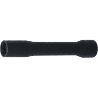BGS 5264-17 Spiral-Profil-Steckschlüssel-Einsatz / Schraubenausdreher, tief | Antrieb Innenvierkant 12,5 mm (1/2") | SW 17 mm