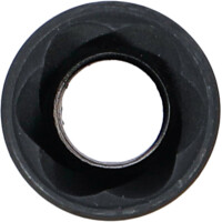 BGS 5264-17 Spiral-Profil-Steckschlüssel-Einsatz / Schraubenausdreher, tief | Antrieb Innenvierkant 12,5 mm (1/2") | SW 17 mm