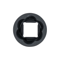 BGS 5269-21 Spiral-Profil-Steckschlüssel-Einsatz / Schraubenausdreher | Antrieb Innenvierkant 12,5 mm (1/2") | SW 21 mm