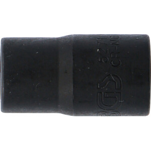 BGS 5271 Spiral-Profil-Steckschlüssel-Einsatz / Schraubenausdreher | Antrieb Innenvierkant 10 mm (3/8") | SW 11 mm