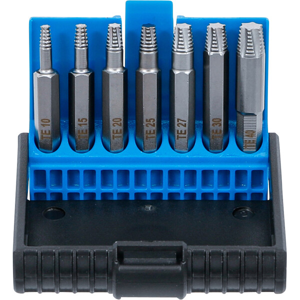 BGS 5284 Schraubenausdreher-Satz | für defektes T-Profil (für Torx) T10 - T40 | 7-tlg.