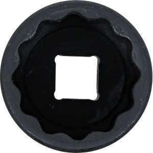 BGS 5313 Kraft-Steckschlüssel-Einsatz Zwölfkant | Antrieb Innenvierkant 12,5 mm (1/2") | SW 33 mm