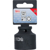 BGS 5313 Kraft-Steckschlüssel-Einsatz Zwölfkant | Antrieb Innenvierkant 12,5 mm (1/2") | SW 33 mm