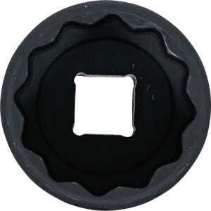 BGS 5314 Kraft-Steckschlüssel-Einsatz Zwölfkant | Antrieb Innenvierkant 12,5 mm (1/2") | SW 34 mm