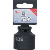 BGS 5314 Kraft-Steckschlüssel-Einsatz Zwölfkant | Antrieb Innenvierkant 12,5 mm (1/2") | SW 34 mm