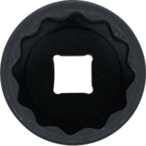 BGS 5316 Kraft-Steckschlüssel-Einsatz Zwölfkant | Antrieb Innenvierkant 12,5 mm (1/2") | SW 36 mm