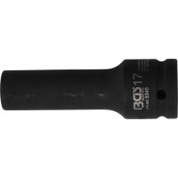 BGS 5345 Kraft-Steckschlüssel-Einsatz Zwölfkant, tief | Antrieb Innenvierkant 20 mm (3/4") | SW 17 mm