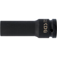 BGS 5346 Kraft-Steckschlüssel-Einsatz Zwölfkant, tief | Antrieb Innenvierkant 20 mm (3/4") | SW 19 mm