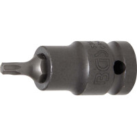 BGS 5367 Kraft-Bit-Einsatz | Länge 55 mm | Antrieb Innenvierkant 12,5 mm (1/2") | T-Profil (für Torx) T27