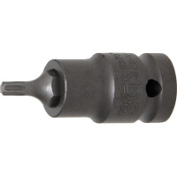 BGS 5370 Kraft-Bit-Einsatz | Länge 55 mm | Antrieb Innenvierkant 12,5 mm (1/2") | T-Profil (für Torx) T25