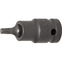 BGS 5371 Kraft-Bit-Einsatz | Länge 55 mm | Antrieb Innenvierkant 12,5 mm (1/2") | T-Profil (für Torx) T30