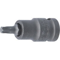 BGS 5372 Kraft-Bit-Einsatz | Länge 55 mm | Antrieb Innenvierkant 12,5 mm (1/2") | T-Profil (für Torx) T40