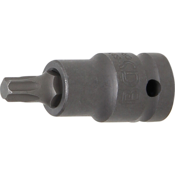 BGS 5378 Kraft-Bit-Einsatz | Länge 55 mm | Antrieb Innenvierkant 12,5 mm (1/2") | T-Profil (für Torx) T47