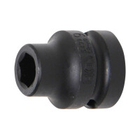 BGS 5439 Kraft-Steckschlüssel-Einsatz Sechskant | Antrieb Innenvierkant 12,5 (1/2") | SW 9 mm