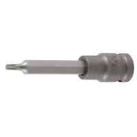 BGS 5470 Kraft-Bit-Einsatz | Länge 100 mm | Antrieb Innenvierkant 12,5 mm (1/2") | T-Profil (für Torx) T25