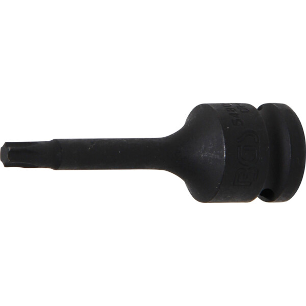 BGS 5480-T40 Kraft-Bit-Einsatz | Länge 75 mm | Antrieb Innenvierkant 12,5 mm (1/2") | T-Profil (für Torx) T40