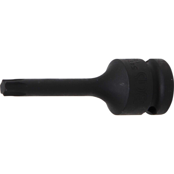 BGS 5480-T45 Kraft-Bit-Einsatz | Länge 75 mm | Antrieb Innenvierkant 12,5 mm (1/2") | T-Profil (für Torx) T45