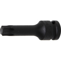 BGS 5480-T60 Kraft-Bit-Einsatz | Länge 75 mm | Antrieb Innenvierkant 12,5 mm (1/2") | T-Profil (für Torx) T60