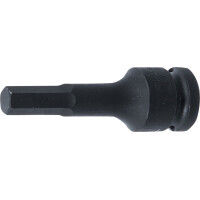 BGS 5481-M10 Kraft-Bit-Einsatz | Länge 75 mm | Antrieb Innenvierkant 12,5 mm (1/2") | Innensechskant 10 mm