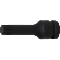 BGS 5482-M14 Kraft-Bit-Einsatz | Länge 78 mm | Antrieb Innenvierkant 12,5 mm (1/2") | Innenvielzahn (für XZN) M14