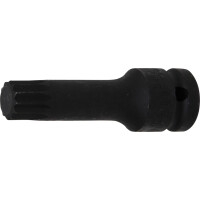 BGS 5482-M16 Kraft-Bit-Einsatz | Länge 78 mm | Antrieb Innenvierkant 12,5 mm (1/2") | Innenvielzahn (für XZN) M16