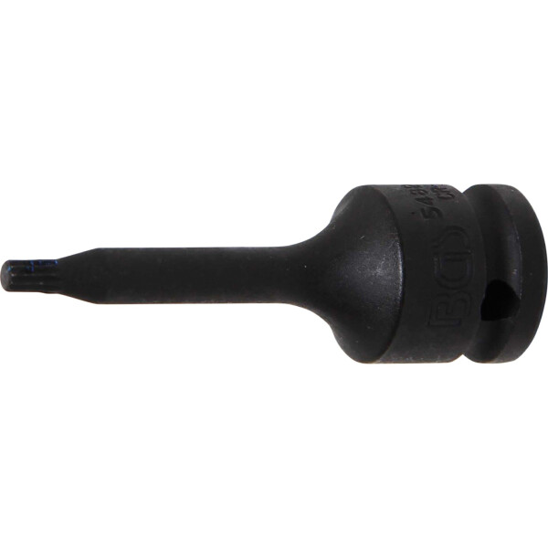 BGS 5482-M5 Kraft-Bit-Einsatz | Länge 75 mm | Antrieb Innenvierkant 12,5 mm (1/2") | Innenvielzahn (für XZN) M5
