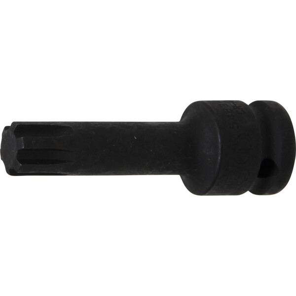BGS 5483-M14 Kraft-Bit-Einsatz | Länge 75 mm | Antrieb Innenvierkant 12,5 mm (1/2") | Keil-Profil (für RIBE) M14