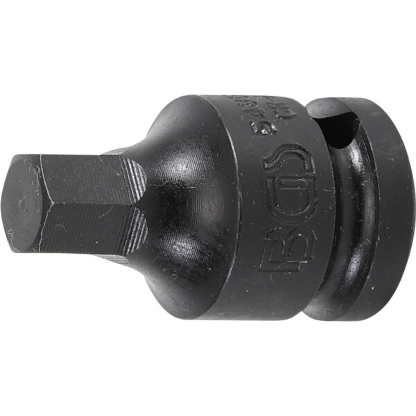 BGS 5485-11 Kraft-Bit-Einsatz | Länge 42 mm | Antrieb Innenvierkant 12,5 mm (1/2") | Innensechskant 11 mm
