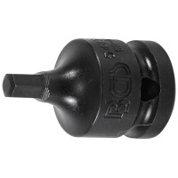 BGS 5485-6 Kraft-Bit-Einsatz | Länge 42 mm | Antrieb Innenvierkant 12,5 mm (1/2") | Innensechskant 6 mm