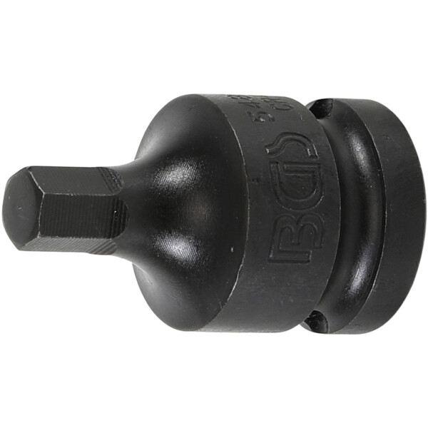 BGS 5485-8 Kraft-Bit-Einsatz | Länge 42 mm | Antrieb Innenvierkant 12,5 mm (1/2") | Innensechskant 8 mm
