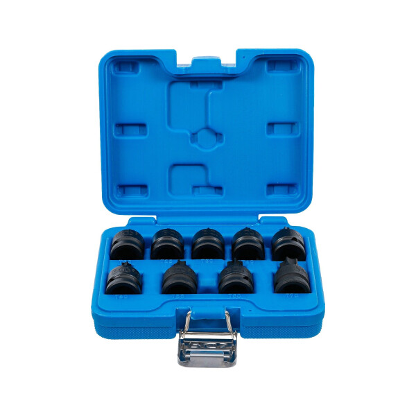BGS 5486 Kraft-Bit-Einsatz-Satz | Antrieb Innenvierkant 12,5 mm (1/2") | T-Profil (für Torx) T20 - T70 | 9-tlg.
