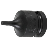 BGS 5486-T20 Kraft-Bit-Einsatz | Länge 42 mm | Antrieb Innenvierkant 12,5 mm (1/2") | T-Profil (für Torx) T20