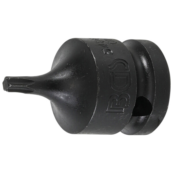 BGS 5486-T25 Kraft-Bit-Einsatz | Länge 42 mm | Antrieb Innenvierkant 12,5 mm (1/2") | T-Profil (für Torx) T25