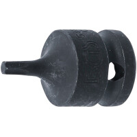 BGS 5486-T27 Kraft-Bit-Einsatz | Länge 42 mm | Antrieb Innenvierkant 12,5 mm (1/2") | T-Profil (für Torx) T27