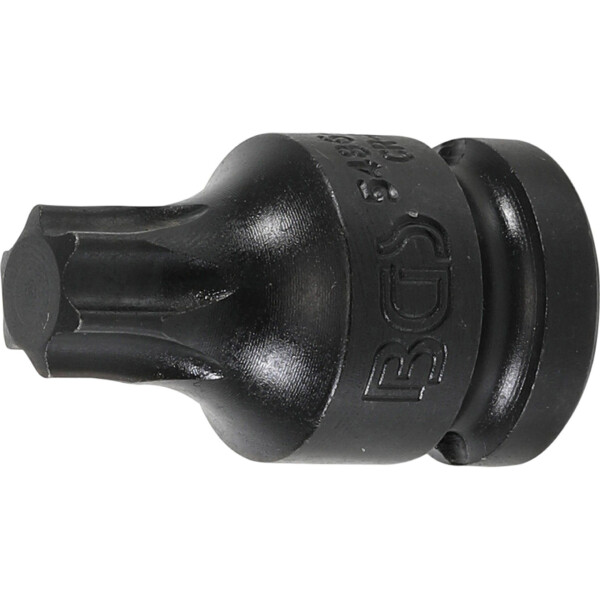 BGS 5486-T60 Kraft-Bit-Einsatz | Länge 42 mm | Antrieb Innenvierkant 12,5 mm (1/2") | T-Profil (für Torx) T60