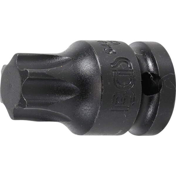 BGS 5486-T80 Kraft-Bit-Einsatz | Länge 42 mm | Antrieb Innenvierkant 12,5 mm (1/2") | T-Profil (für Torx) T80