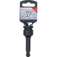 BGS 5488-10 Kraft-Bit-Einsatz | Länge 75 mm | Antrieb Innenvierkant 12,5 mm (1/2") | Innensechskant mit Kugelkopf 10 mm