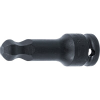 BGS 5488-14 Kraft-Bit-Einsatz | Länge 75 mm | Antrieb Innenvierkant 12,5 mm (1/2") | Innensechskant mit Kugelkopf 14 mm
