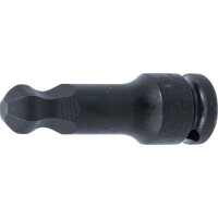 BGS 5488-15 Kraft-Bit-Einsatz | Länge 75 mm | Antrieb Innenvierkant 12,5 mm (1/2") | Innensechskant mit Kugelkopf 15 mm