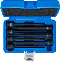 BGS 5490 Kraft-Bit-Einsatz-Satz | Länge 150 mm | Antrieb Innenvierkant 12,5 mm (1/2") | Innensechskant 5 - 14 mm | 7-tlg.